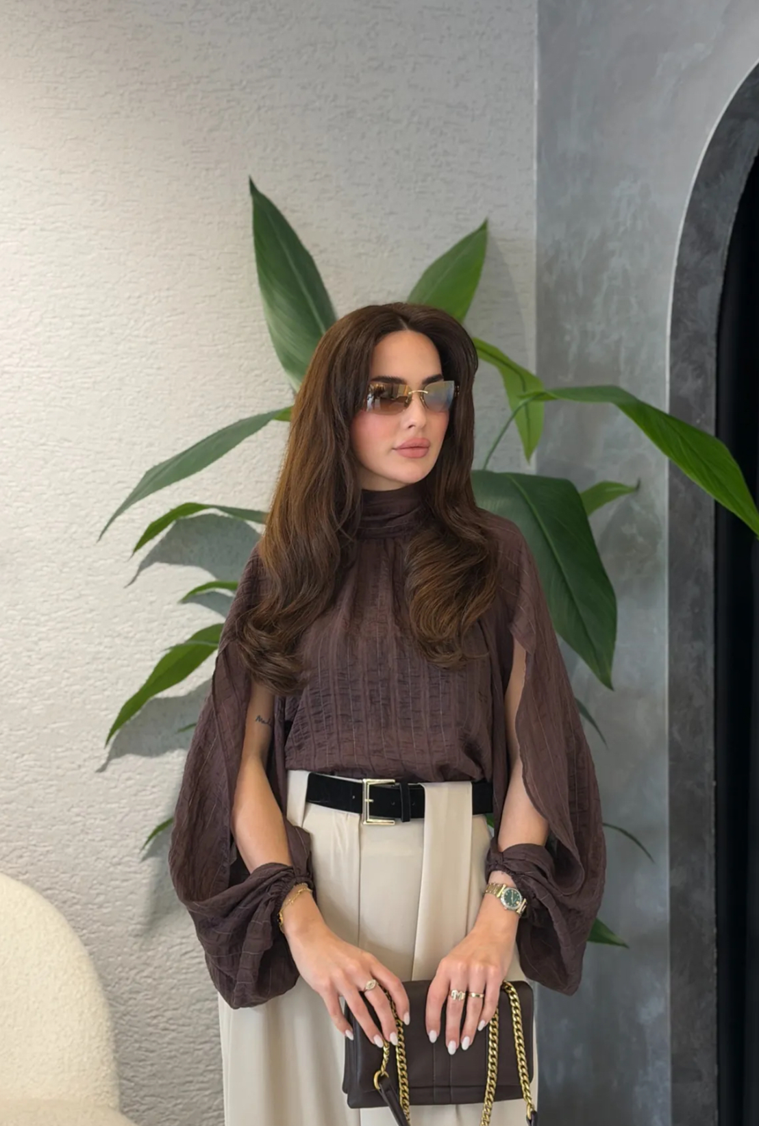 Highneck Blouse