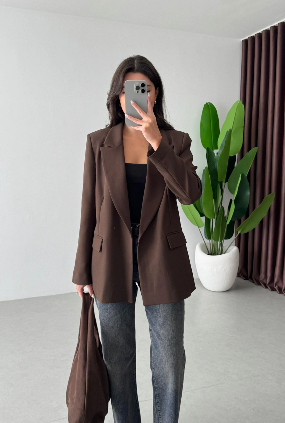 Brown Blazer