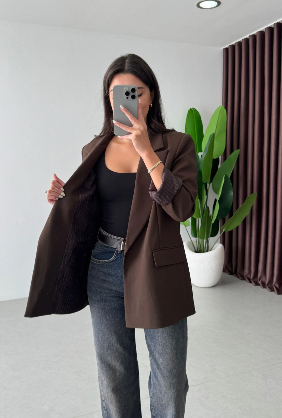 Brown Blazer