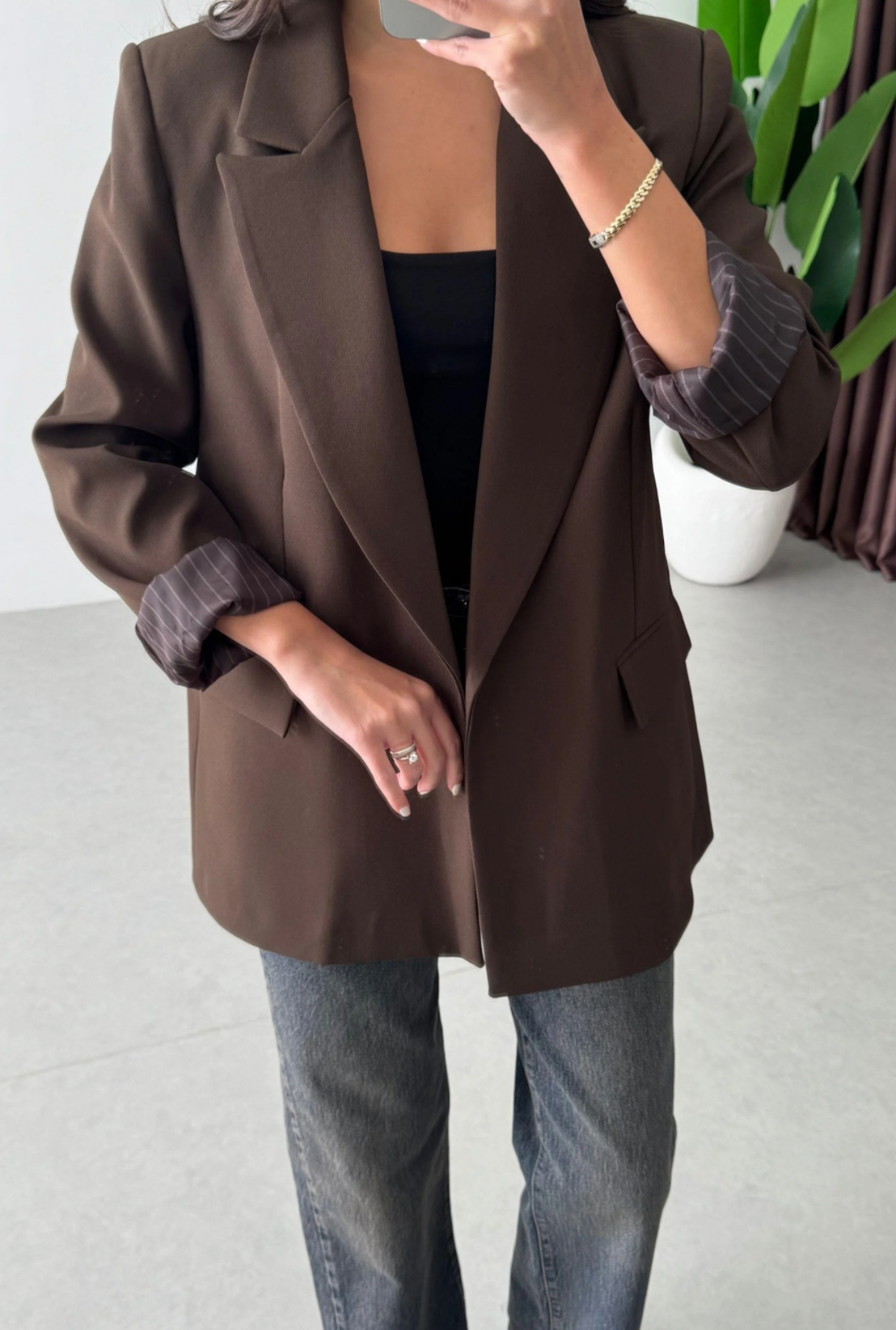 Brown Blazer