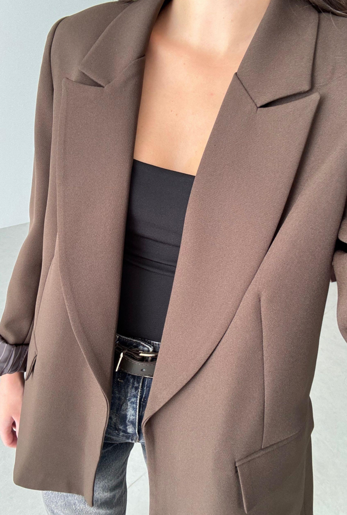 Brown Blazer