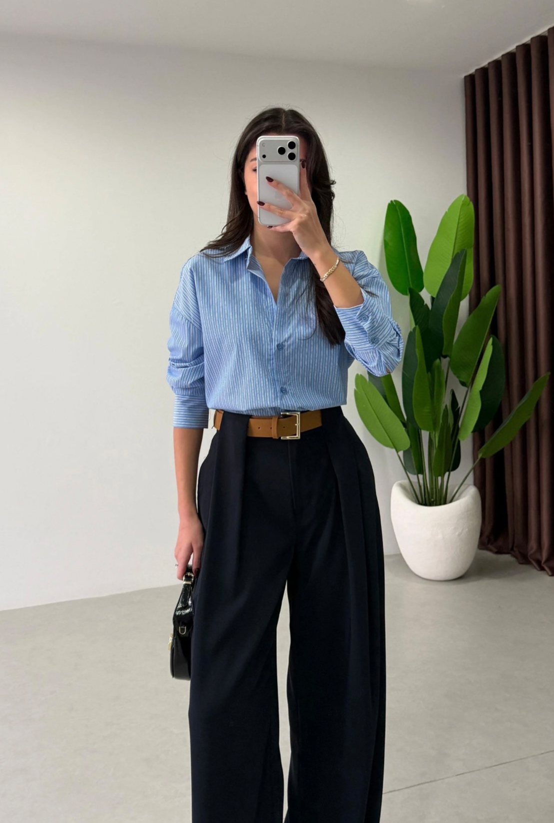 Trouser Pants-Navy Blue